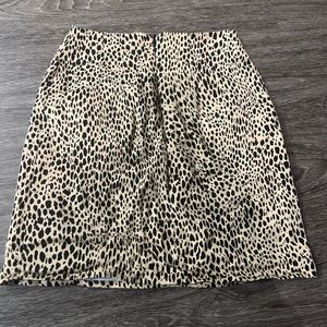Brandy Melville Leopard Print Skirt